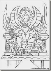 Thor o filho de Odin desenhos para imprimir colorir e pintar - Desenhos  para Pintar e Colorir