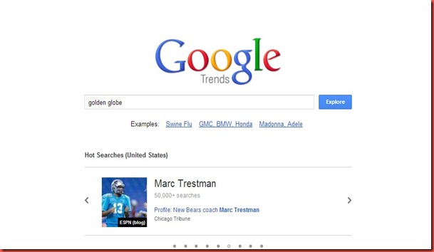 new google trends insight for search
