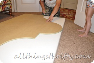 how to make an upholstered headboard