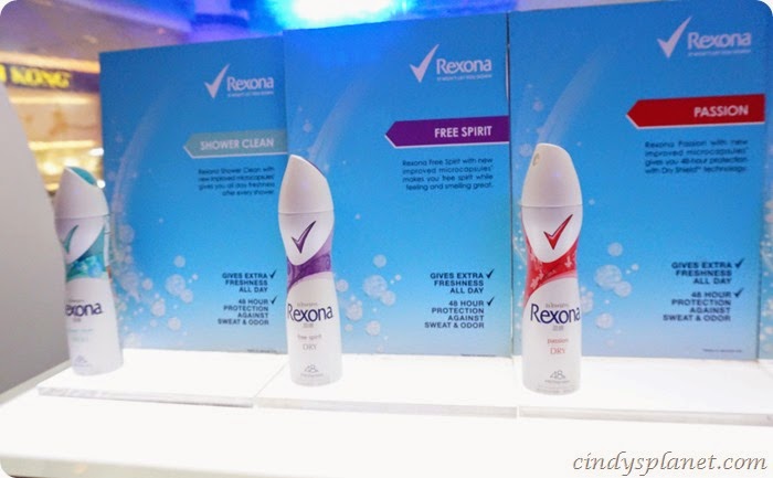 Rexona Spray with Freshprotect Keep You Fresh All Day - Cindy's Planet