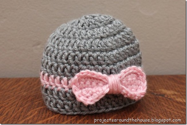 Crochet Newborn Easy Bow Hat Free Pattern Crochet Newborn Easy Bow Hat Free Pattern