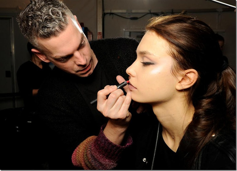 NARS AW13 Carmen Marc Volvo artist in action 3 - lo res