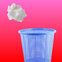 A Paper Ball Throw Into Bin logo