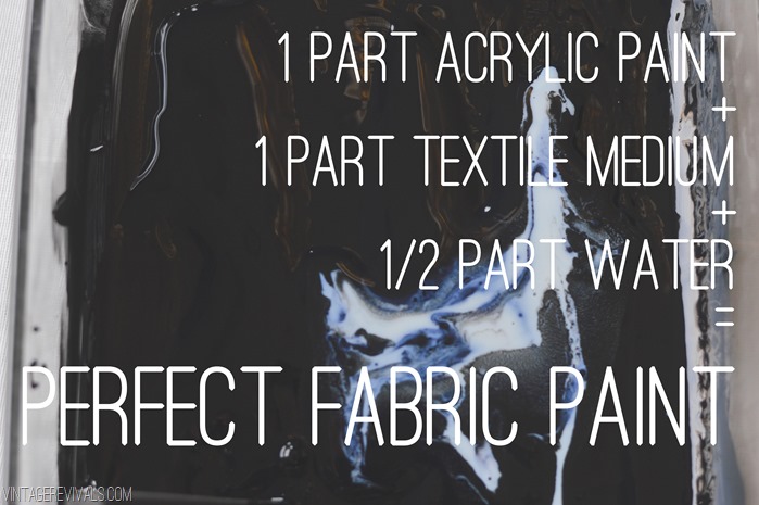 How To Make Fabric Paint