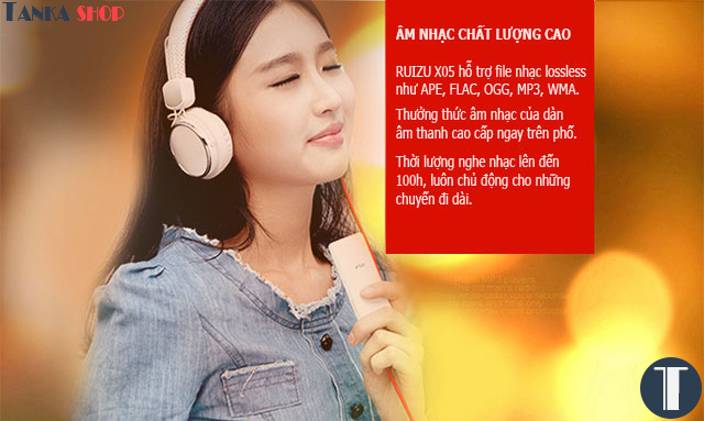 Máy nghe nhạc mp3 lossless RUIZU X05