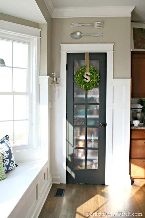 glass pantry door