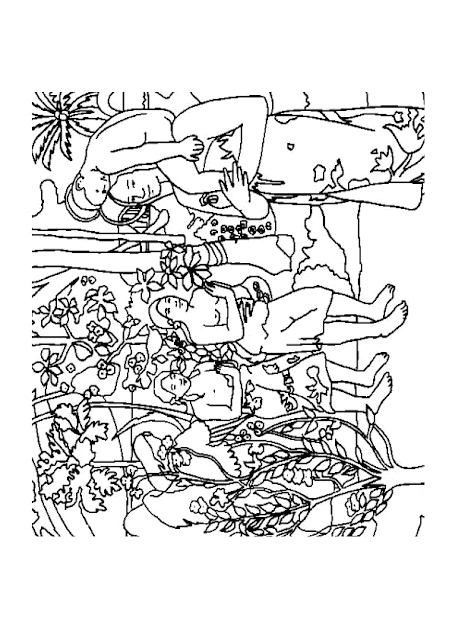 COLOREAR DIBUJOS DE CUADROS FAMOSOS