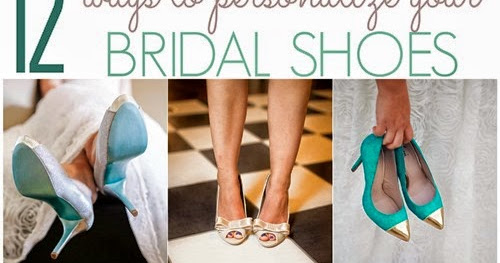 All Cheap Crafts: 12 Ways to Personalize shoes for your wedding