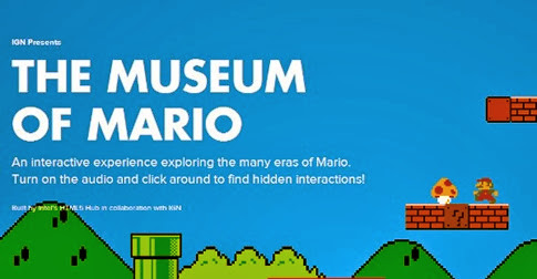 Conoce el museo virtual de Mario Bros