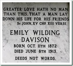 emily davison tomb