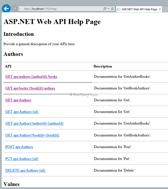 web-api-help-page-home