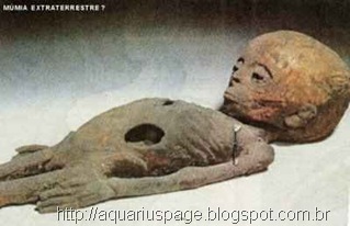 a mumia extraterrestre