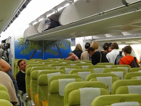  Interior avion Air Mauritius