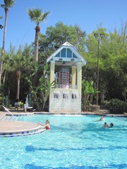 Florida Marriott pool w water falls
