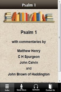 Lastest Psalm 1 with Commentaries APK for PC