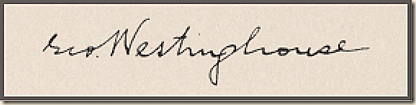 Westinghouse signature