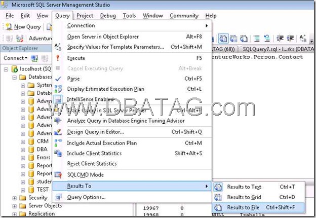 How to backup SQL table ?  