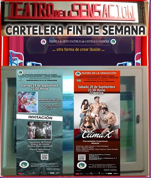 CARTELERA NUEVA CLIMAX Y NELIA Y CARMEN