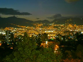 Medellín desde el Pueblito Paisa