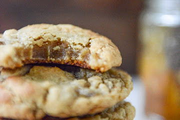 Peanut Butter + Fig Preserves Cookies