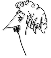 c0 Kurt Vonnegut self-portrait