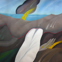 Rodolfo Opazo (chileno)-Orgánico-100 x 90 cm-1996