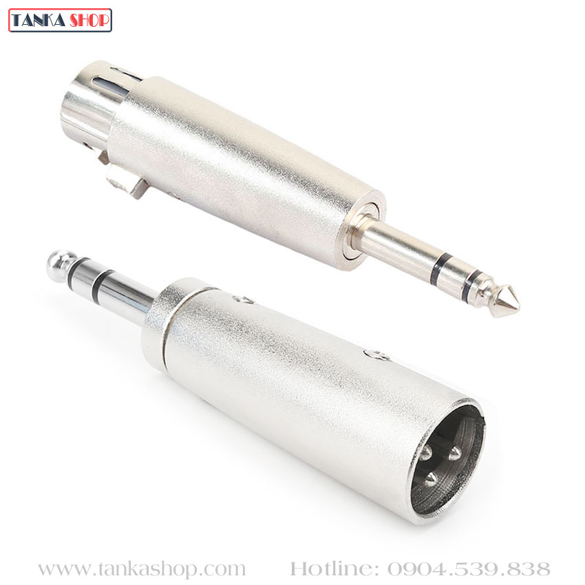 Jack chuyển 6.5 sang XLR Stereo