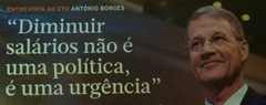 António Borges e os salários dos outros.Jun.2012 