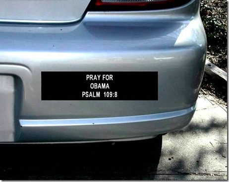 Pray for BHO bumper sticker PS 109_8