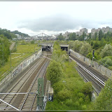 Blick nach Gesundbrunnen