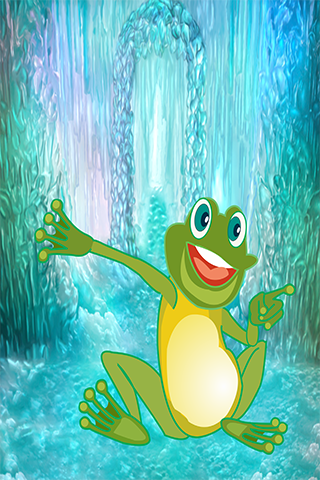 Frog In Water Magic Touch LWP