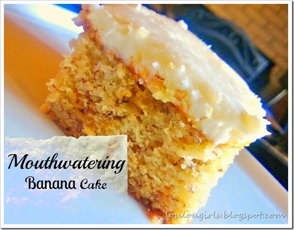 Banana Cake Recipe