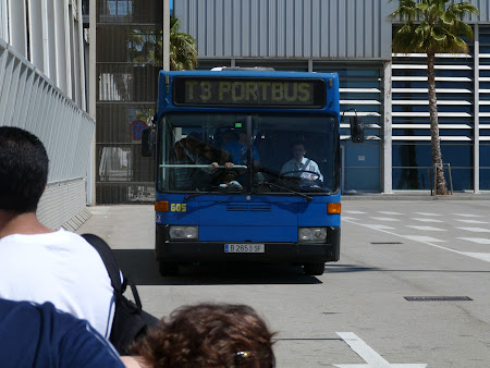 Autobuz port Barcelona