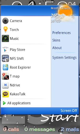 W-XP skin for Start menu