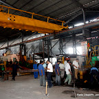 Dans la chaîne de production d'une fonderie de Kingabwa (Limete) à Kinshasa.