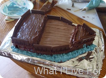 Pirate Cake @ whatilivefor.net