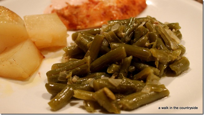 old fashioned green bean recipe