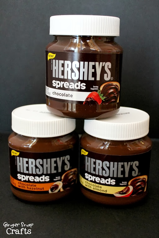 New Hershey's Spreads Chocolate, Chocolate with Hazelnut, Chocolate with Almond