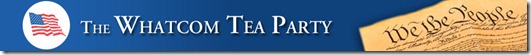 Whatcom Tea Party banner