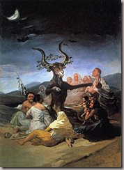 Le sabbat des sorcières (Francisco Goya, 1797-1798).