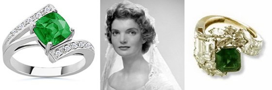 Jackie-Kennedy-Emerald-Engagement-Ring