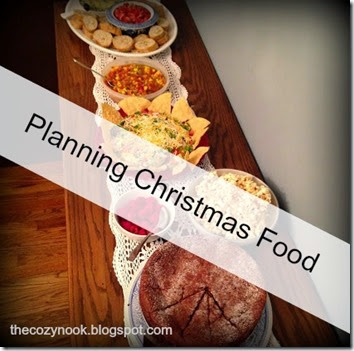 Planning Christmas Food - The Cozy Nook
