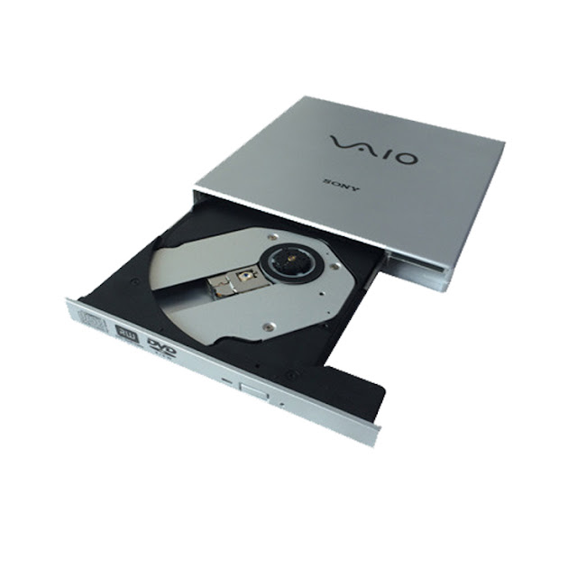 Ổ đĩa DVD di động VaiO màu trắng