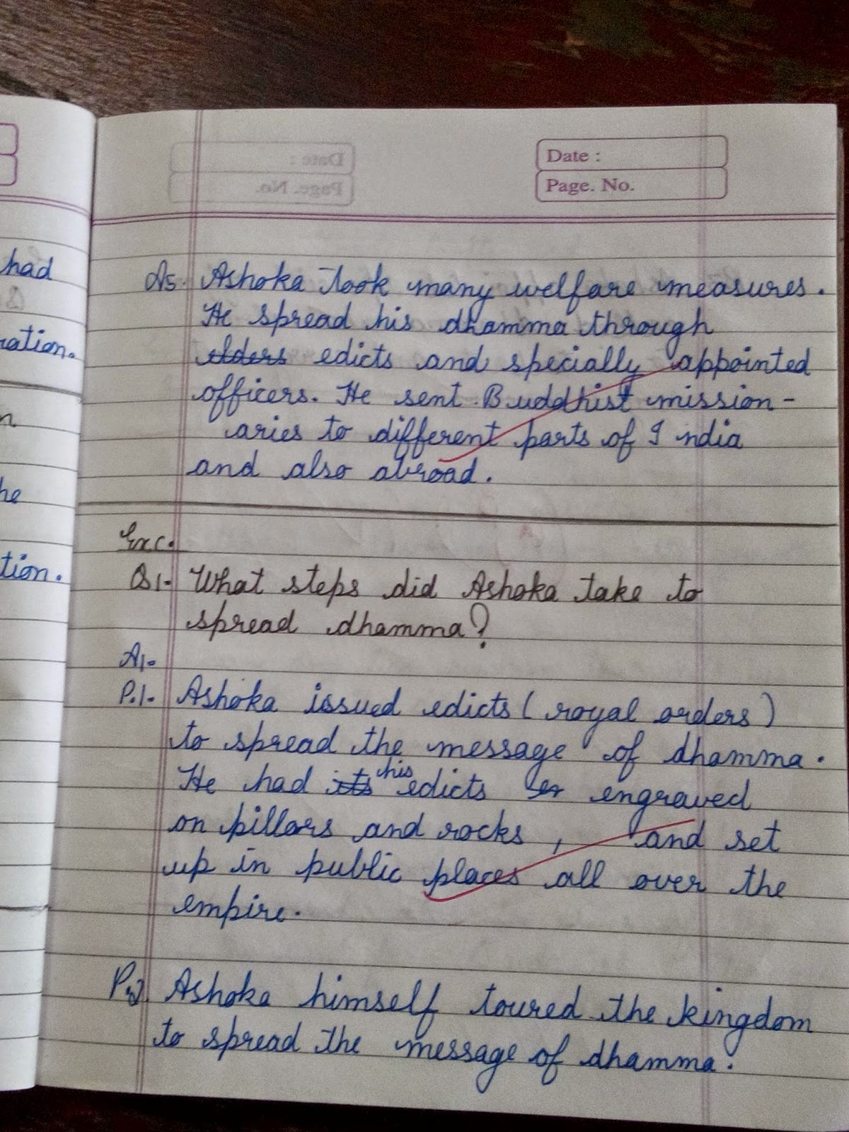 English & Social Studies Class6 History Chapter8