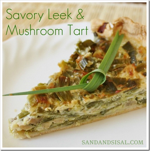 Savory Leek & Mushroom Pie Thumbnail