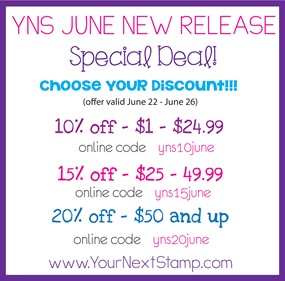 YNS June 2013 Release Specials