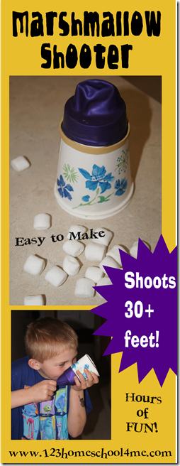 Marshmallow Shooter activty for The Marshmallow Knights Marshmallow Shooter activty for The Marshmallow Knights