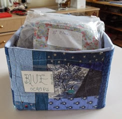 Blue Scrap box 2 RED