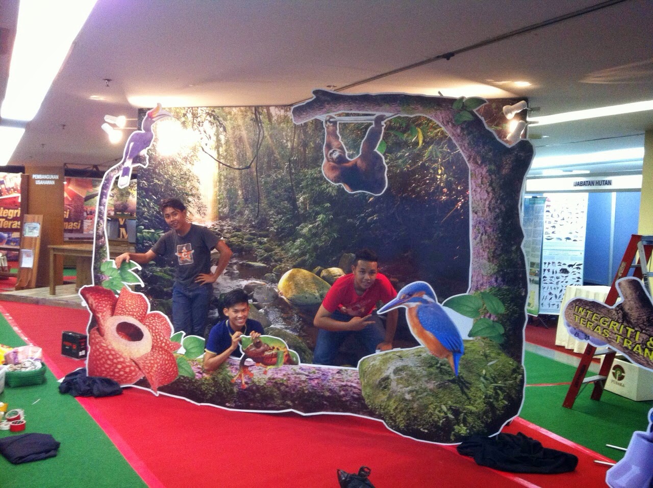 C.B. Event Company Jungle Theme Photo Booth