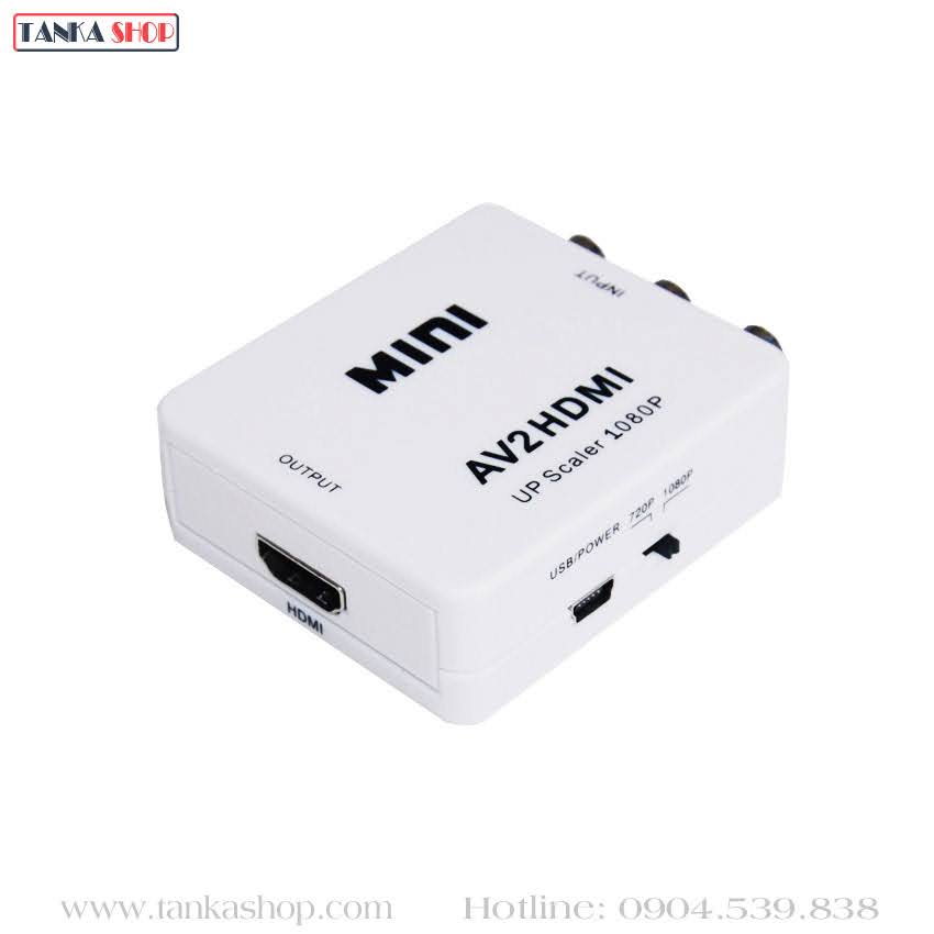 Bộ chuyển AV sang HDMI Mini AV2HDMI